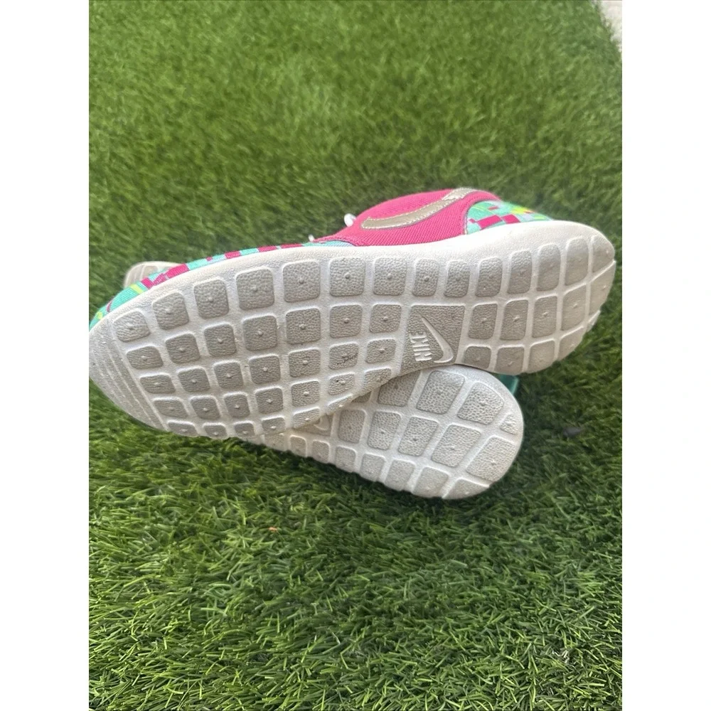 Nike Rosherun Print (GS) 677784 601 Casual Running Sneakers 7Y